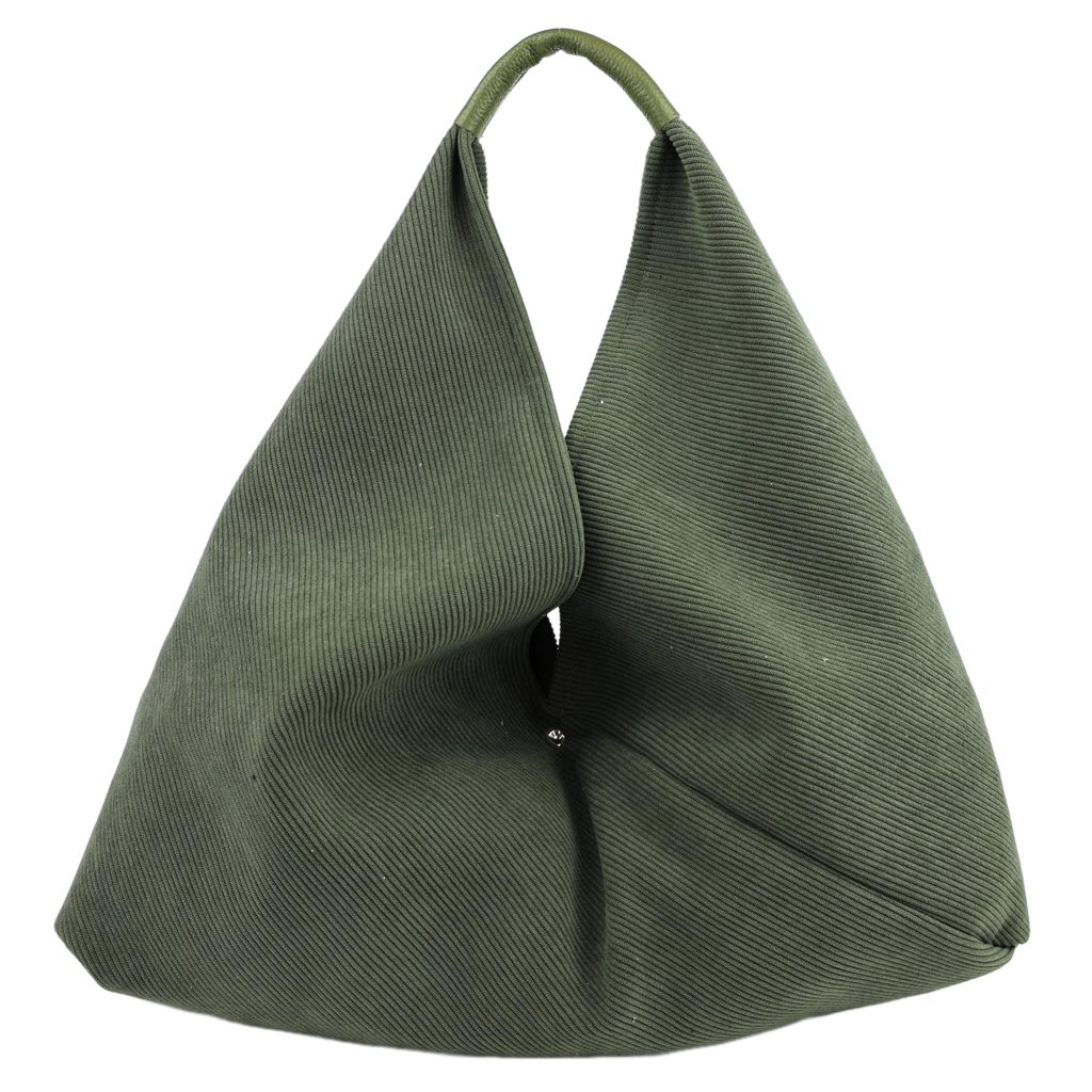 Cord Tasche Khakigrün