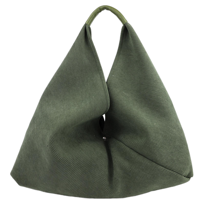 Cord Tasche Khakigrün