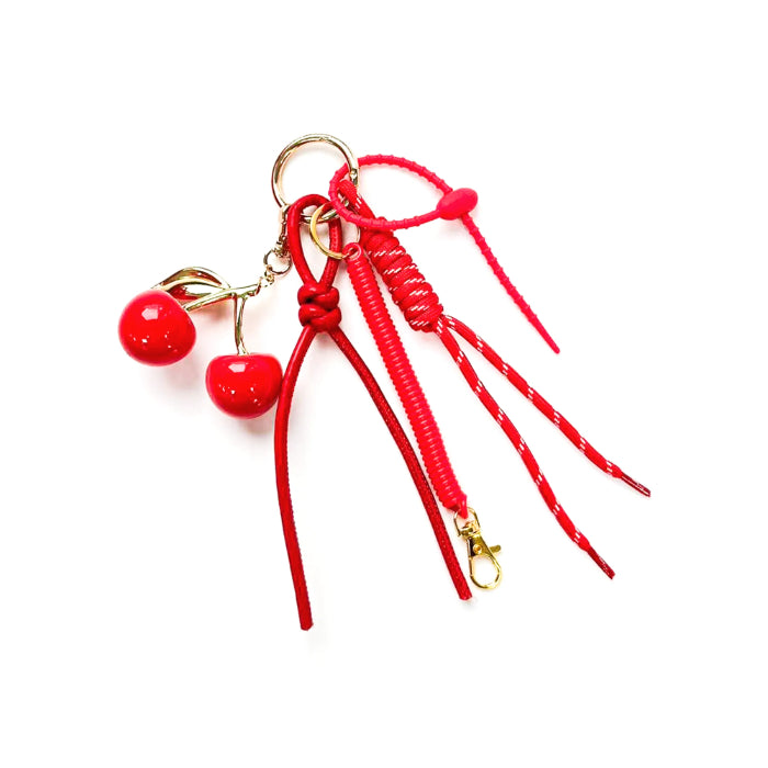 Taschenanhänger Bag Charm Kirsche