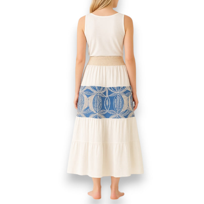 Boho Rock mit Stickerei 