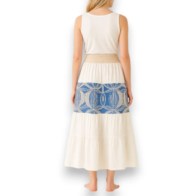 Boho Rock mit Stickerei 