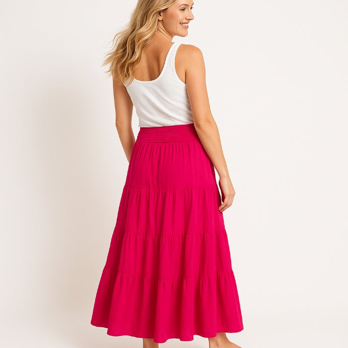 Damen Sommerrock (Pink)