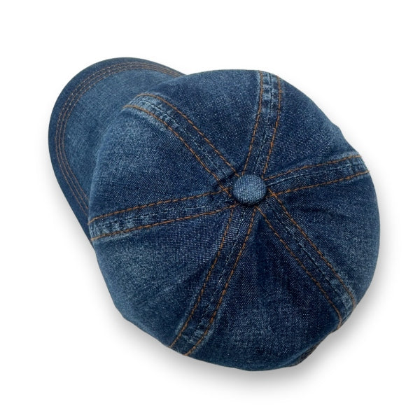 Denim Jeans Basecap Dunkelblau