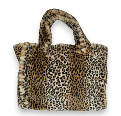 Kunstfell Tasche Leo XXL