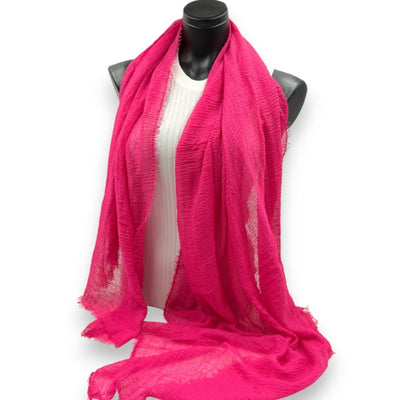 Leichter Sommerschal Damen (Fuchsia)