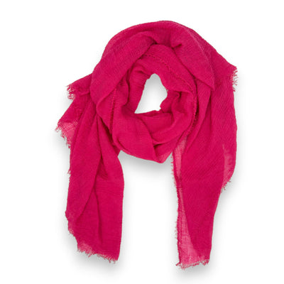 Leichter Sommerschal Damen (Fuchsia)
