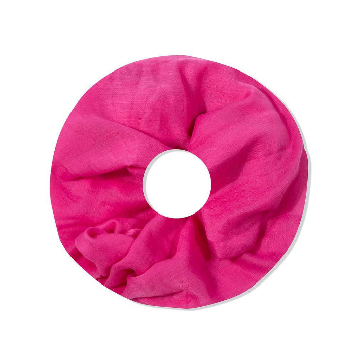 Loop Schal Unifarben/Einfarbig (Fuchsia)