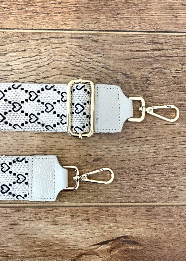 Bag Strap Taschengurt Leder Breit Taschengurt Breit Beige