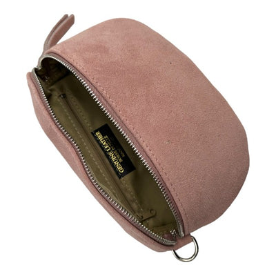 Wildleder Bauchtasche Rosa