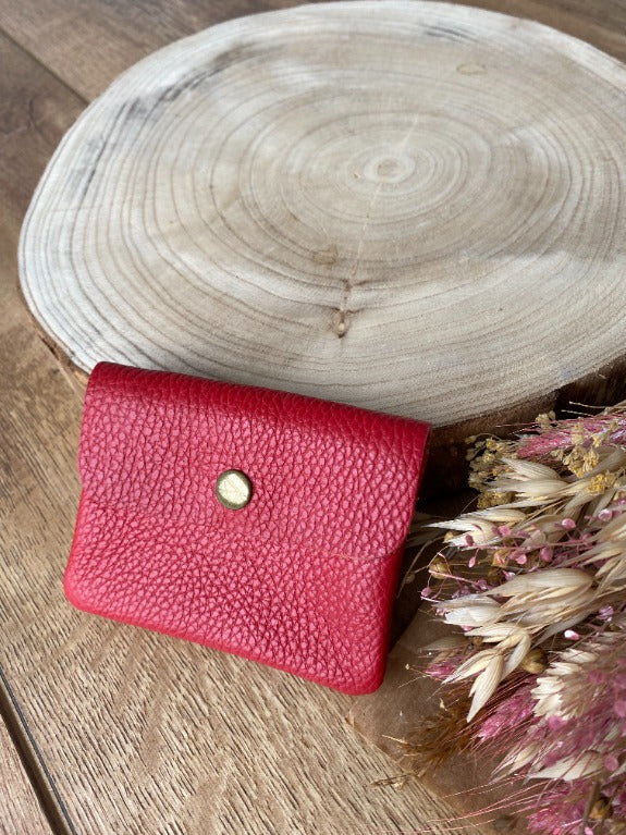 Mini Portemonnaie Damen Rot