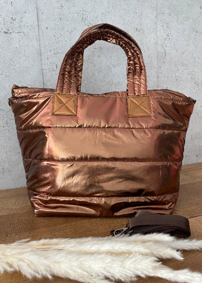 Stepptasche Bronze