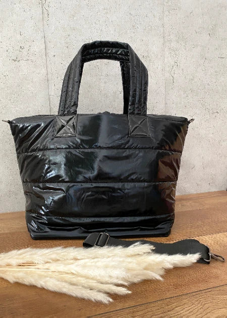 Stepptasche Schwarz