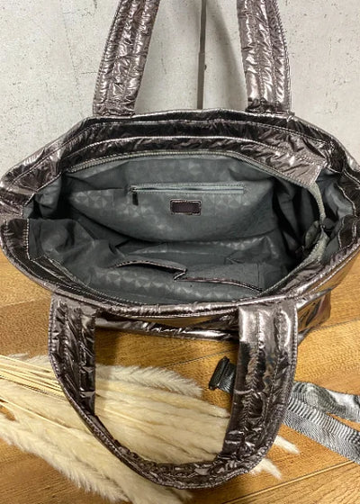 Stepptasche Silber